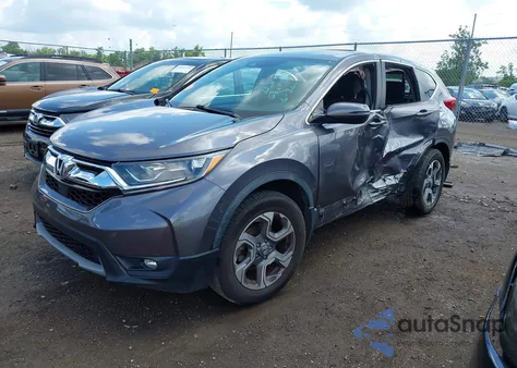 2018 Honda Cr-V Ex из США, поврежденный, VIN 7FARW2H5XJE084305